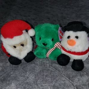 Vintage Christmas Puffkins Set of 3